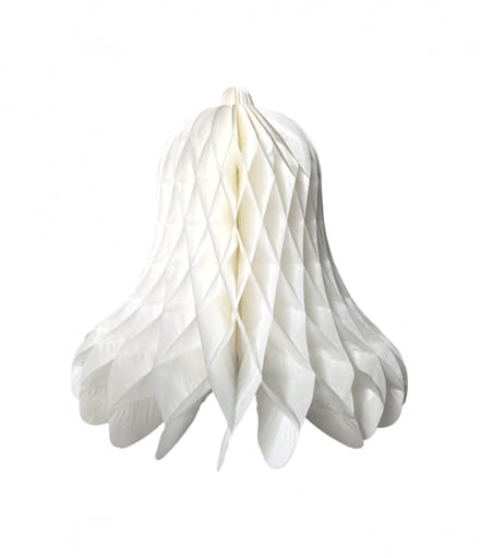 Christmas bells 50 cm - wit - kerst- honeybomb