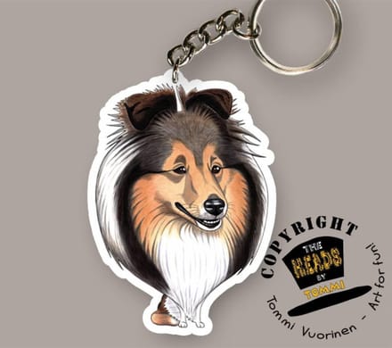 Sleutelhanger Hond Shetland Sheepdog