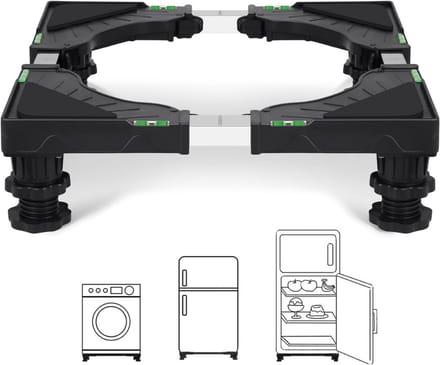 ApexArte® Wasmachine Verhoger - Ombouw - Kast - Zwart