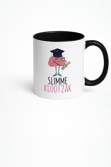 Slimme Klootzak Mok - Grappige Studenten Koffiemok