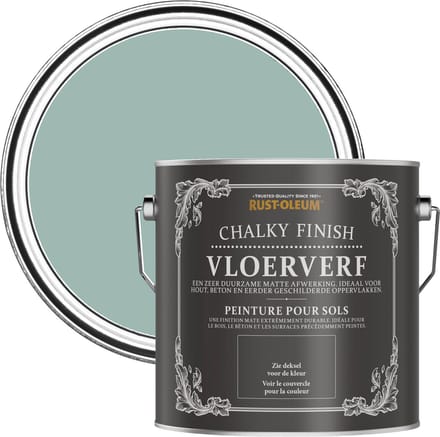 Rust-Oleum Blauw Vloerverf - Kustblauw 2,5L