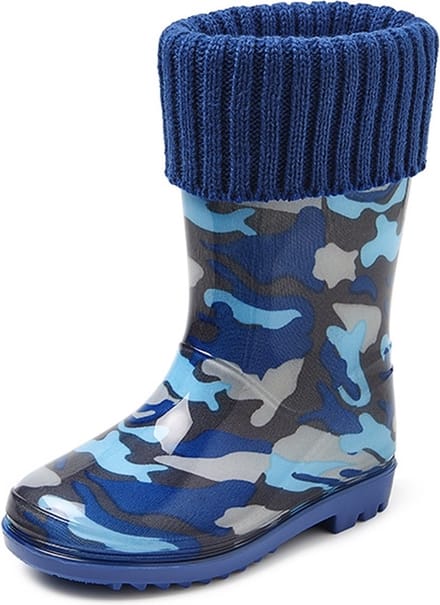 Gevavi Boots - Finn gevoerde kinderlaars blauw - maat 30