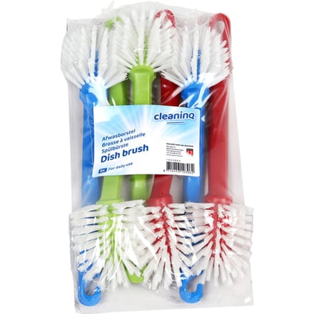 Afwasborstel Cleaninq professioneel assorti set à 6 stuks