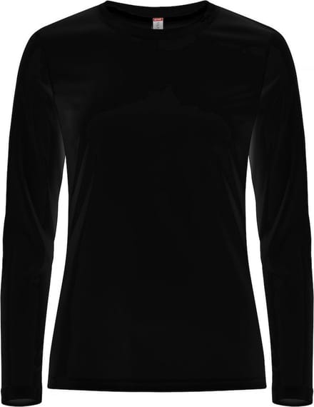 Clique Basic Active-T L/S Women 029041 - Zwart - 36/S
