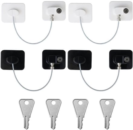 Dailygoods- Raambeveiliging Set - Kinderslot - Kastbeveiliging voor
