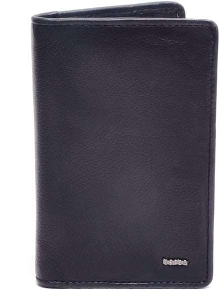 Berba | Lucca | Damesportemonnee | 8 pasjes | RFID | Donkerblauw | Leer