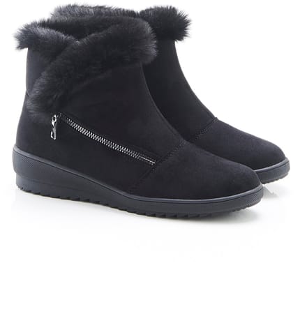 Damart - Thermolactyl laarzen met rits aan de zijkant - Dames - Blauw - 36