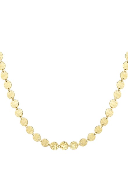Ketting- Round vintage - goud