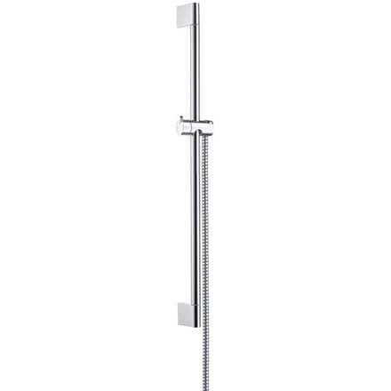 hansgrohe Unica'Crometta glijstang 650mm met Metaflex doucheslang 1600mm - chroom