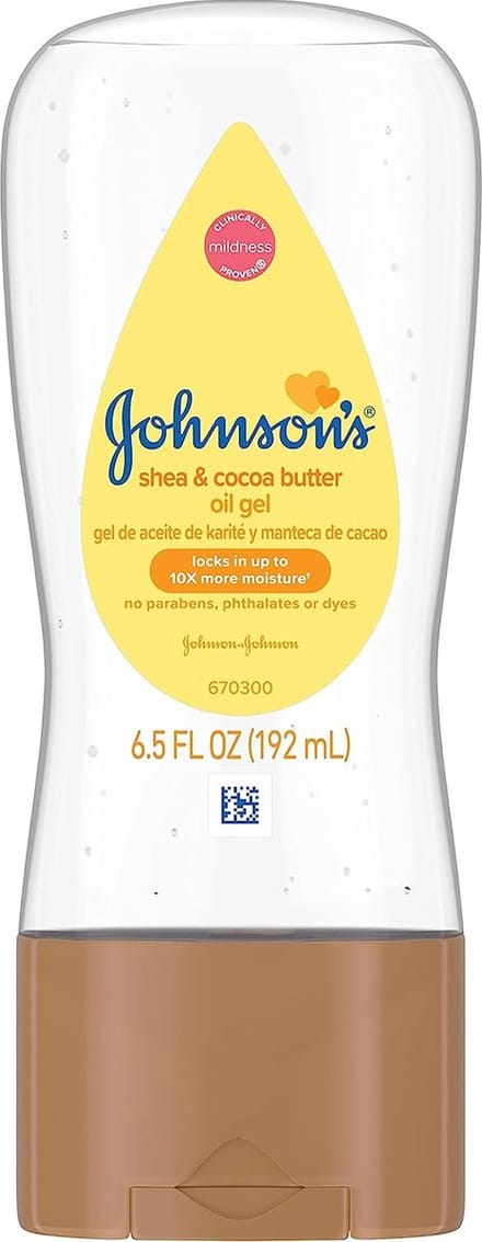 Johnson & Johnson, Shea & Cocoa Butter Oil 192ml