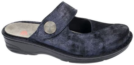 Berkemann -Dames - blauw donker - slippers & muiltjes - maat 37
