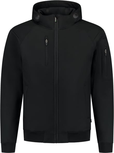 Tricorp Softshell Bomber Capuchon Rewear 402704 Zwart - Maat M