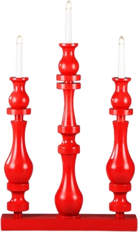 Konstsmide Kandelaar - Rood