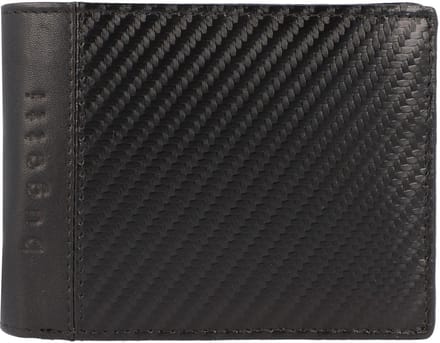 Bugatti Comet Portemonnee RFID Leer 11,5 cm - Jongens - Horizontaal - schwarz