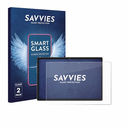 2 Stuks Savvies Screenprotector - geschikt voor Dghrti TAB30 10.1" - beschermfolie glas transparant