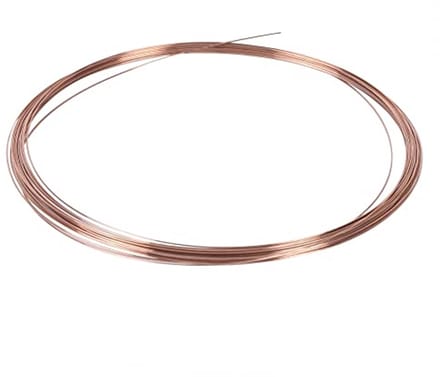 Fosfor-koperdraad 0,2/0,5/1,0/2,0 mm x 5 m - Hoogwaardig elastisch draad voor diverse toepassingen