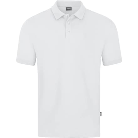 Jako Doubletex Polo Heren - Wit | Maat: L