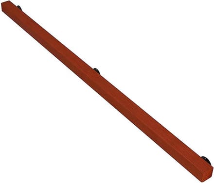Houten trapleuning - Veiligheidshandgreep - Trap lopen - Natuurlijk hout - 80 cm - Natuurlijk
