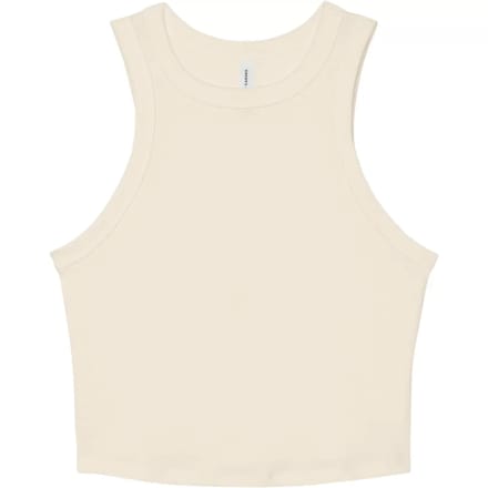Vrouwenzwemmers top Bella + Canvas Micro Rib