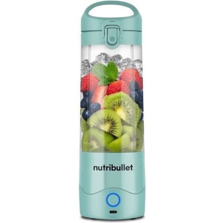 Blender portable - NUTRIBULLET - NBP003LBL - 70W - 0.475L - Light Blue - 1 gourde incluse