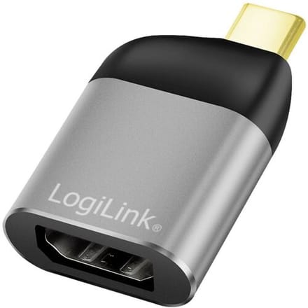 LogiLink USB 3.2 Gen 2 (USB 3.1 Gen 2) Adapter [1x USB 3.2 Gen 2 stekker C (USB 3.1) - 1x DisplayPort bus] CUA0204