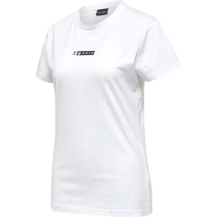 Hummel Offgrid Cotton Tee Dames - sportshirts - wit - Vrouwen