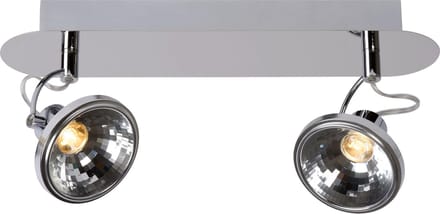 Lucide Delis - Spot - 2 Lichts - LED - Chroom