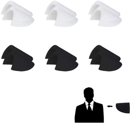 Schoudervulling - 6 paar - Schoudervullingen - Herbruikbaar - schouder pads - Schoudervulling Geschikt Voor Kleding