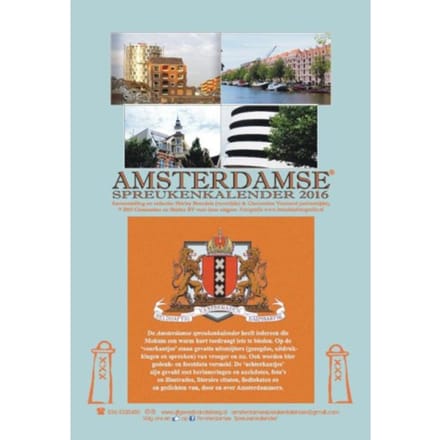 Amsterdamse Spreukenkalender / 2016 - Shirley Brandeis