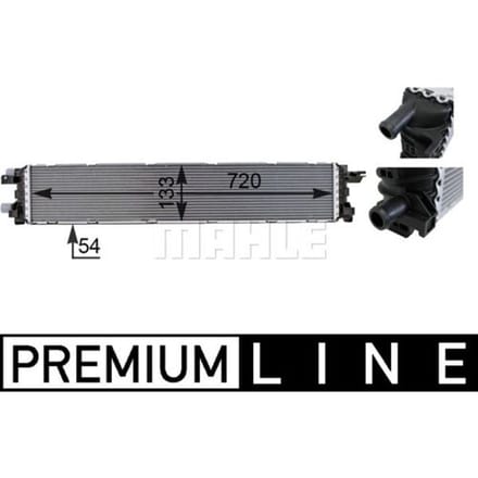 Lage-temperatuurRadiator, laadluchtRadiator MAHLE CIR 13 000P