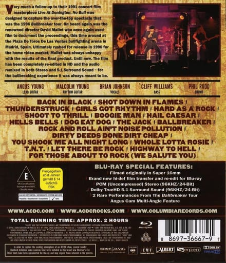 AC/DC - No Bull (Blu-ray)