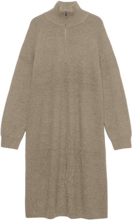 Vero Moda Gebreide jurk VMLEFILE Midi-jurk