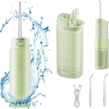 Irrigateur Bucal Dreame T01 Vert Sans Fil Dentaire 4 Modes