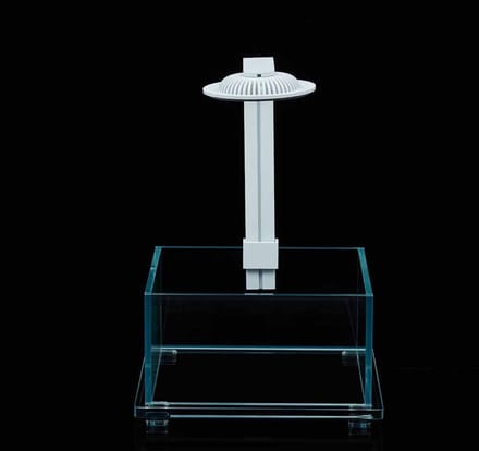 Wabi Kusa Bio Tank White | 32 x 32 x 14 cm plantenterrarium met LED