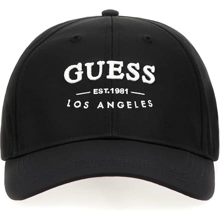Guess Baseball Cap Petten Heren - Zwart - Maat ONESIZE