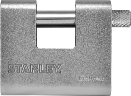 Stanley 81080 372 401 Hangslot 60 mm Sleutelslot