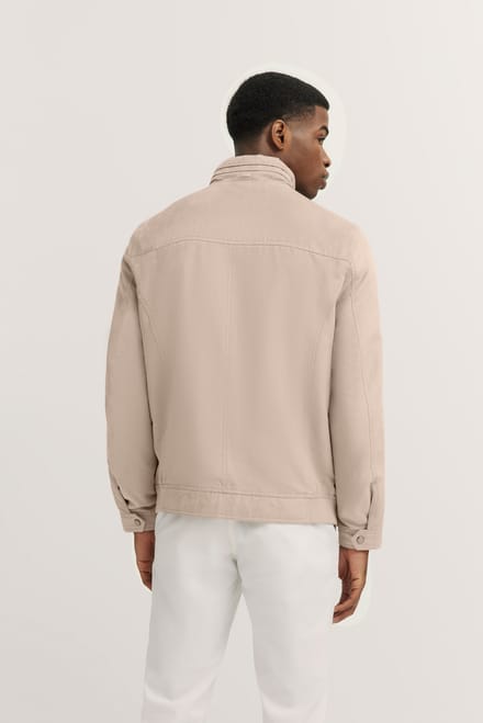 Bugatti Herren Blouson van hoogwaardig materiaal
