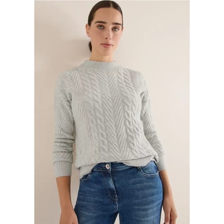 Jumper met kabelpatroon