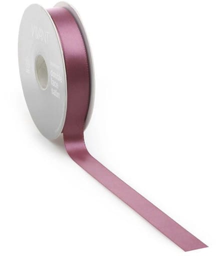 Plum Satijnlint – 25 mm × 25 m – polyester