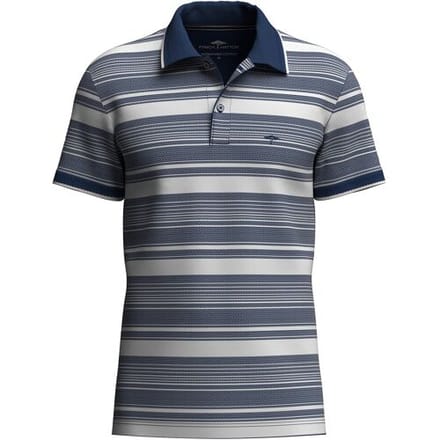 Fynch-Hatton Polo Two-Tone Multi Striped Midnight / male