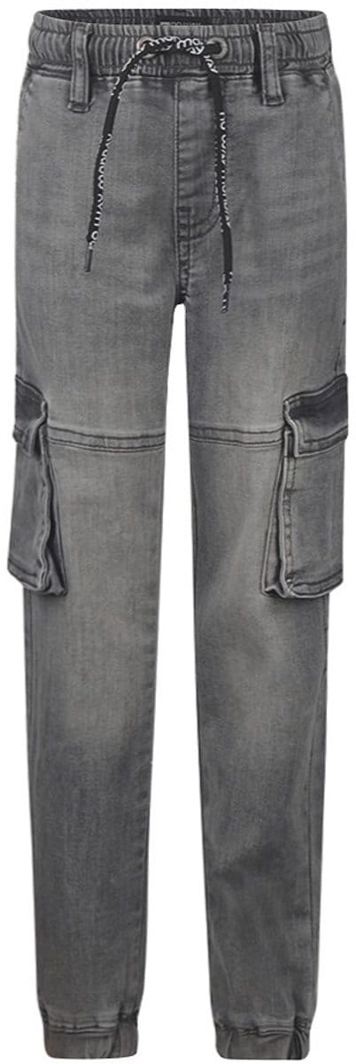 No Way Monday-Jongens Broek Cargo Grey Jeans maat 122