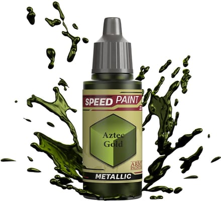 The Army Painter Speedpaint Aztec Gold - Metallic verf voor miniaturen.