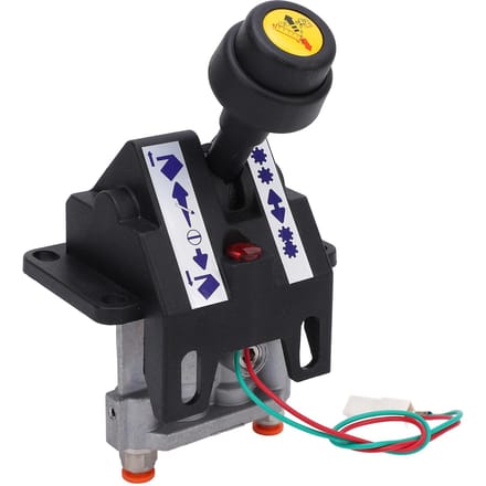Vannes de Commande de Camion Benne 4 Positions de Travail Fonction Ralentissement Réponse Rapide pour Système Hydraulique Véhicule
