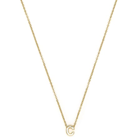 Luxenter Ketting met 18-karaats geelgouden afwerking - Alphabet