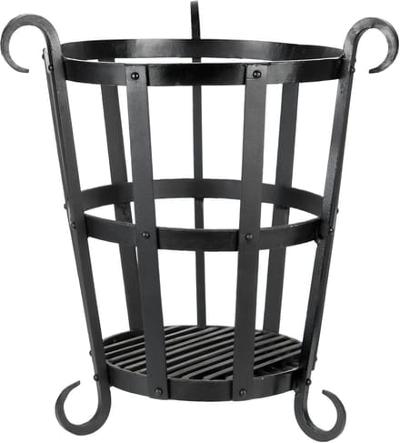 Handgesmede Vuurkorf 45 cm Hoog voor Tuin en Terras