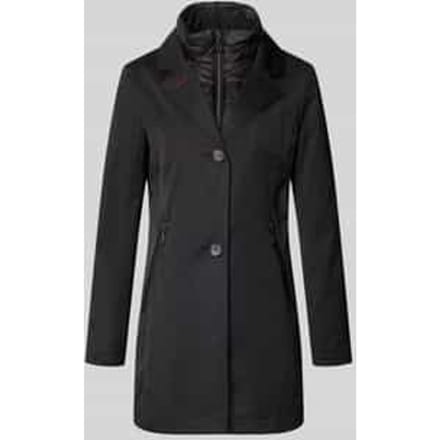 Lange jas met uitneembare bodywarmer-inzet