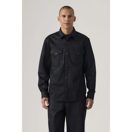 Levi's Relaxed Western Shirt Black Größe: M | Casual hemden Outlet | Herren | Schwarz