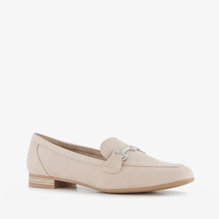 Marco Tozzi dames loafers beige - Maat 36