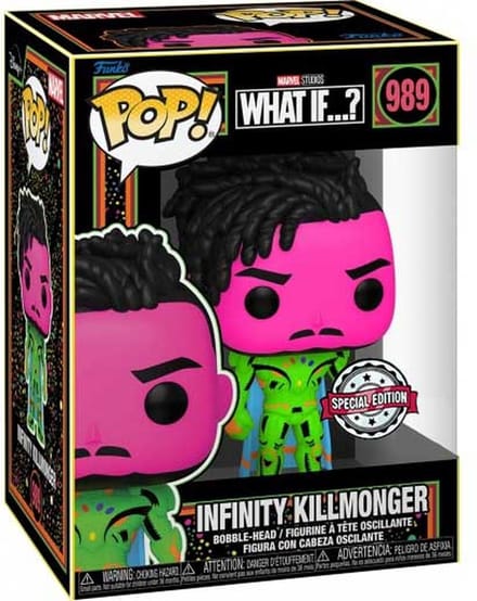 Funko Pop! Marvel What If.. Black Panther - Infinity Killmonger #989 Exclusive