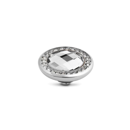 Melano Vivid Crystal CZ Steentje Crystal Zilver
